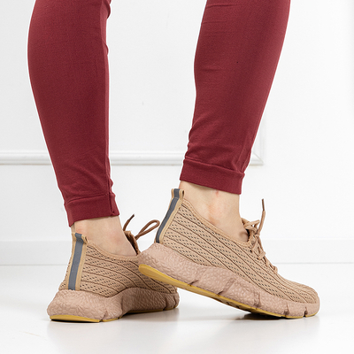 Béžová dámská sportovní obuv Noliko - Obuv