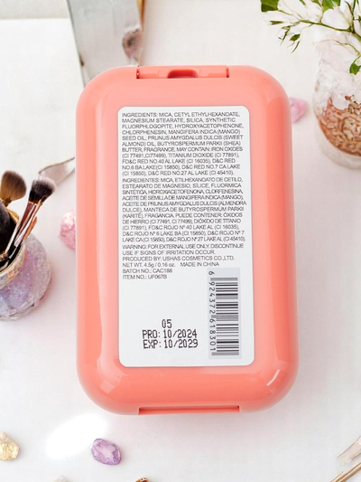 USHAS пресована рум'яна відтінок Sweet Peach