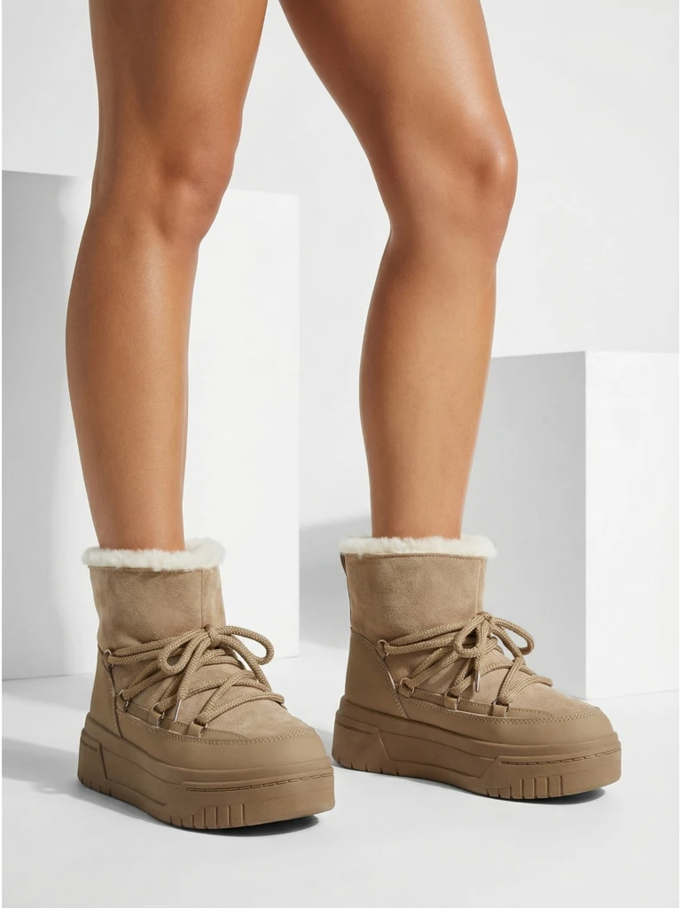 Boty a'la sněhule dámské Vexia