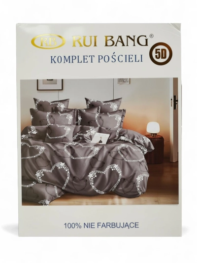 Royalfashion Vzorované povlečení 180x200 sada 3 DÍLNÁ