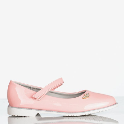 Балетки з рожевим лаком для дівчинки Канді - Взуття 1