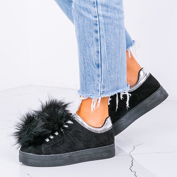 Tenisky Black Halie Pumps - Obuv