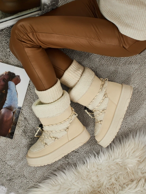 Черевики a'la снігоходи жіночі Quill Haven