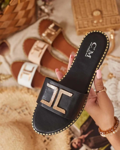 Royalfashion Dámské žabky Solof s plochou podrážkou