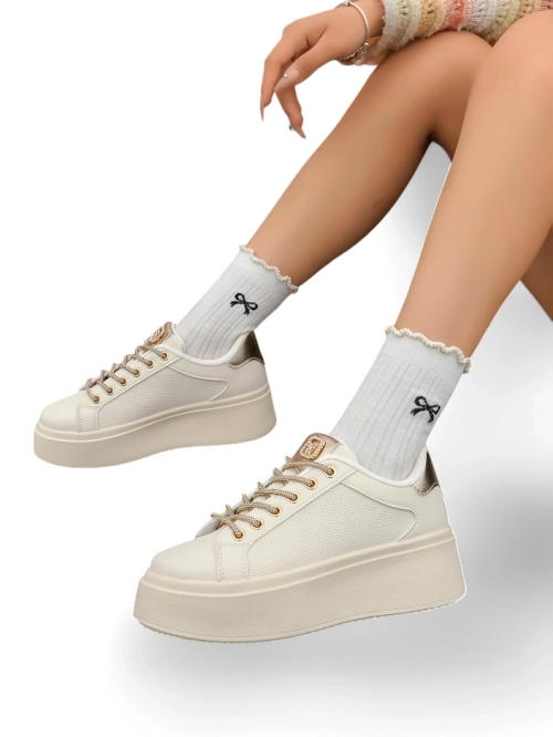 Royalfashion Жіночі спортивні кросівки з декоративними шнурівками Eone