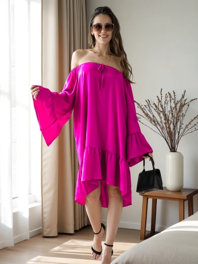 Royalfashion Dámské šaty a'la španělské s volány oversized
