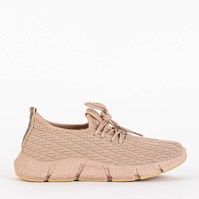 Бежеві жіночі кросівки Noliko