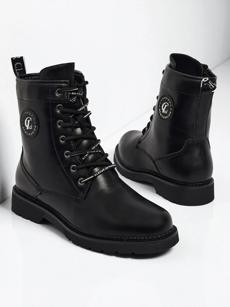 Eko kožené šněrovací dámské boty Tavira