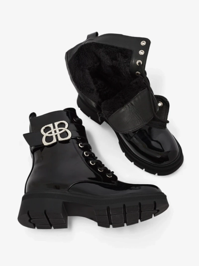 Жіночі Ботильйони Luna Чорні Шкіряні Елегантні на Осінь