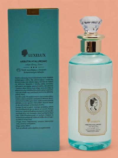 Luxelux Pleťový toner s arbutinem a hyaluronovou kyselinou 280ml