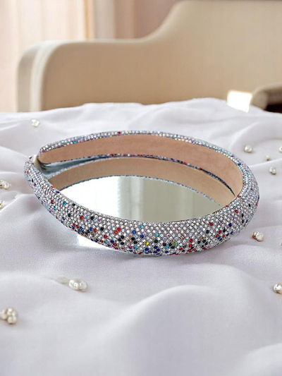 Royalfashion Čelenka s kamínky a perlami Bianka