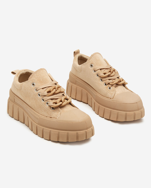 Коричневі жіночі кросівки Mishta