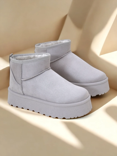 Роялфешн Короткі жіночі снігові чоботи аля Фофіо