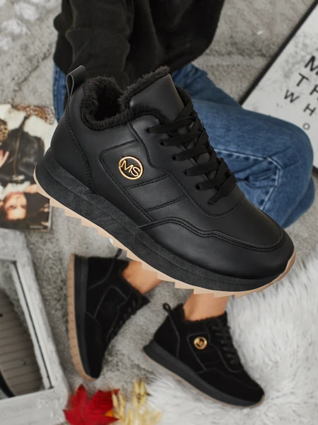 Royalfashion Zateplené dámské tenisky s kožíškem Casot