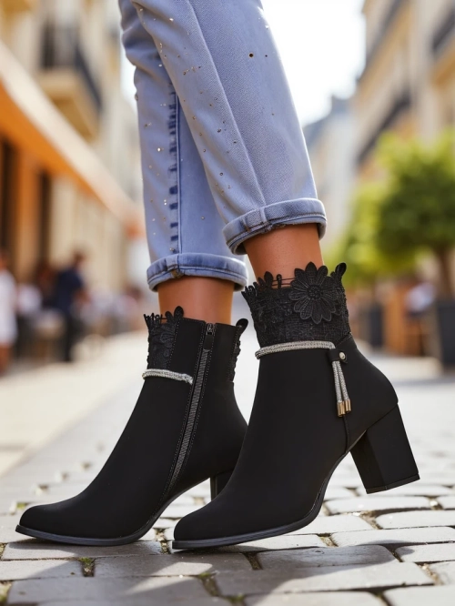 Royalfashion Жіночі черевики на щиколотці Esilose