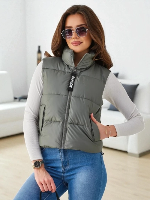 Royalfashion Жіночий короткий жилет