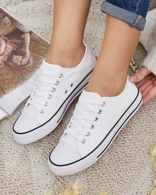 Royalfashion Жіночі класичні кеди на шнурівці Ogisea