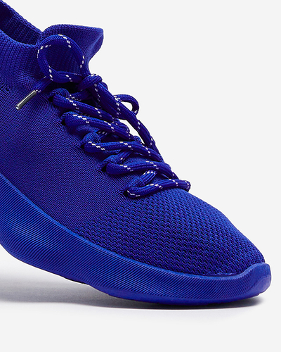 Cobaltová dámská sportovní obuv se šněrováním Oteva - Obuv