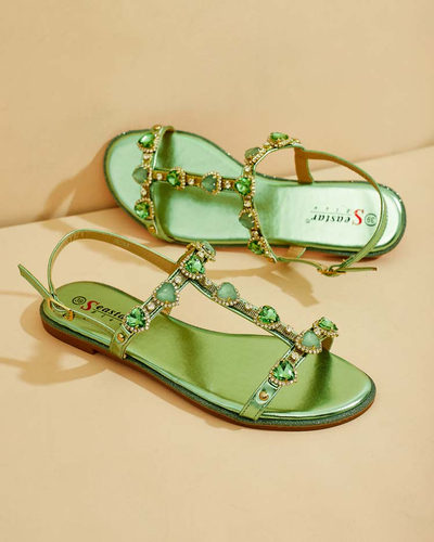 Royalfashion Dámské sandály Selina se zirkony