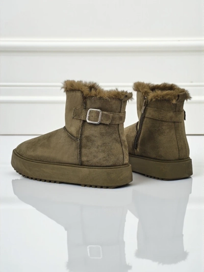 Royalfashion Короткі жіночі черевики a'la снігоходи Aurelia Classico