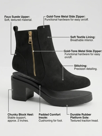 Жіночі ботильйони Arshena з еко замші на підборах