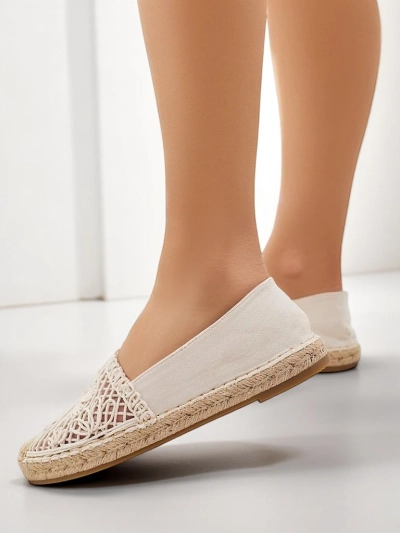 Royalfashion Dámské perforované espadrilky Verela