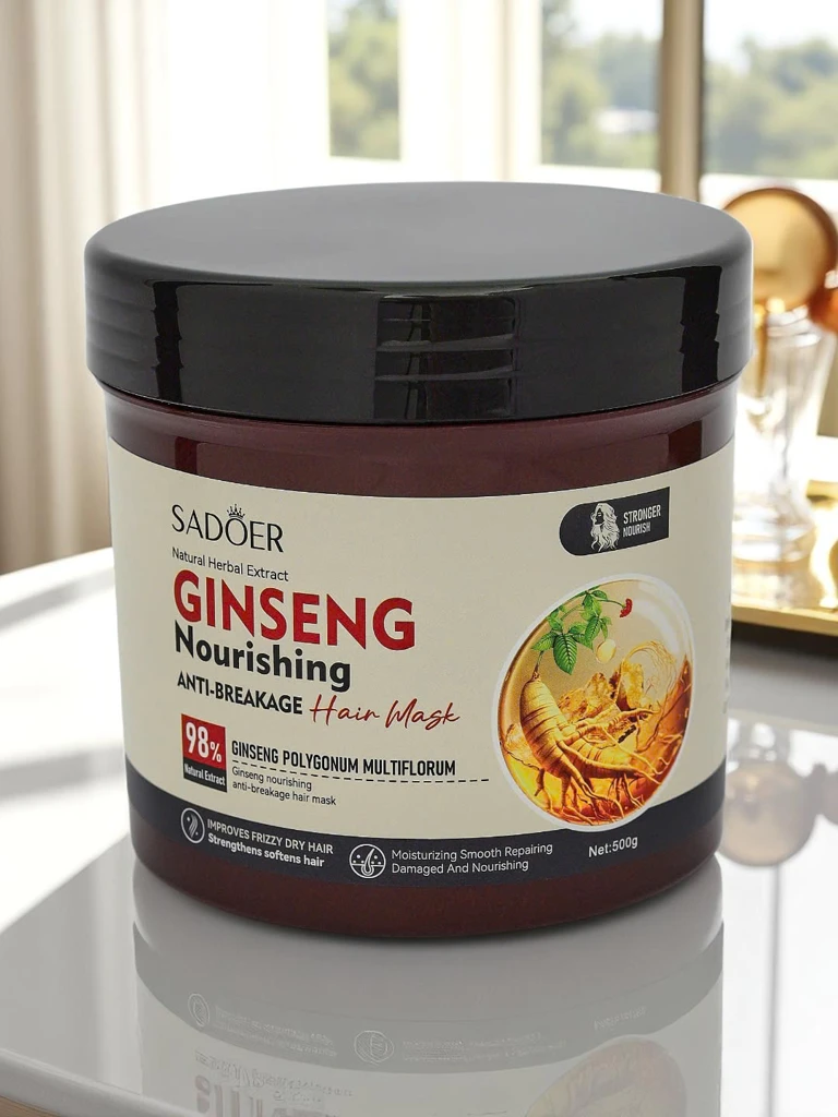 Sadoer Maska na vlasy hydratační a proti lámání vlasů