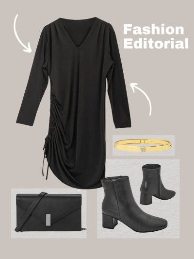 Dlouhé šaty pro ženy Royalfashion s náplety