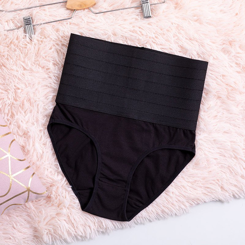 Чорні жіночі еластичні труси PLUS SIZE 