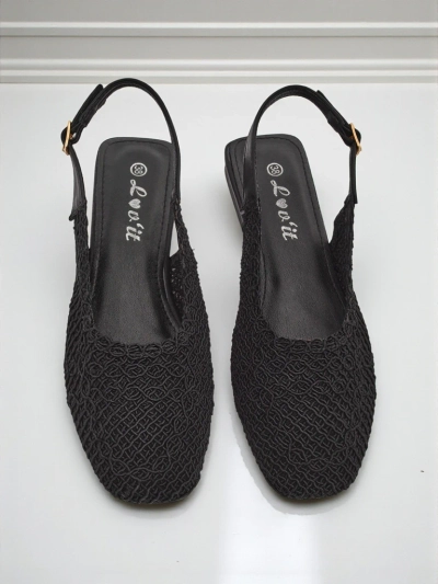 Royalfashion Dámské sandály s otevřenou patou Breeze Woven