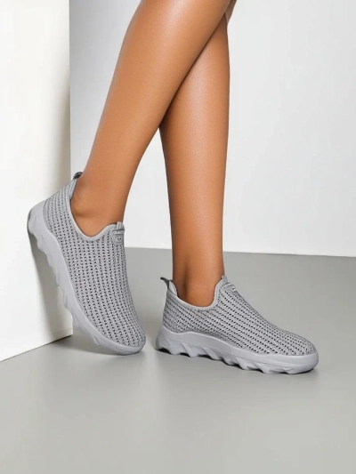 Royalfashion Dámské sportovní boty na slip-on z textilu Eraste