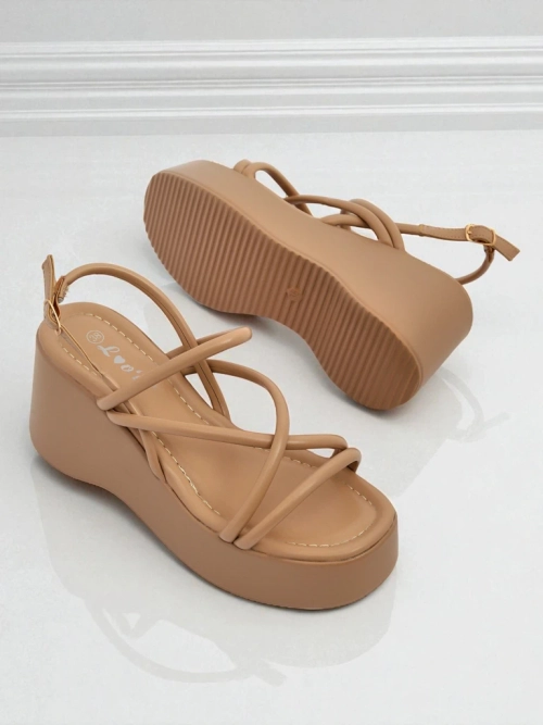 Royalfashion Жіночі сандалі на танкетці Skyline Straps