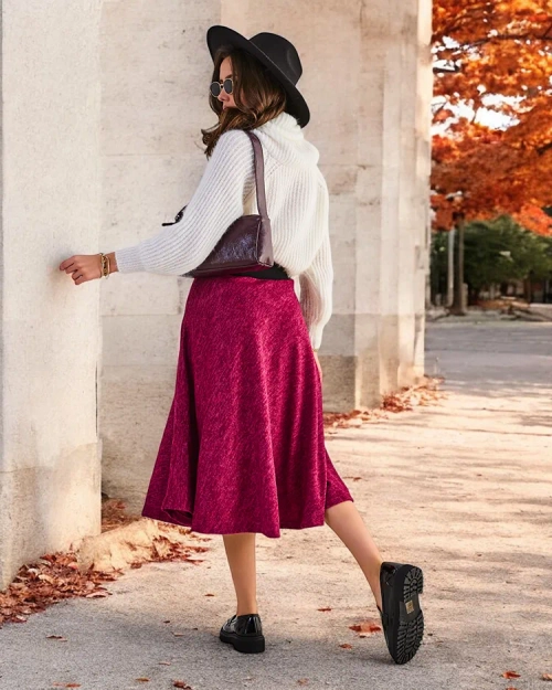 Royalfashion Жіноча міді-спідниця