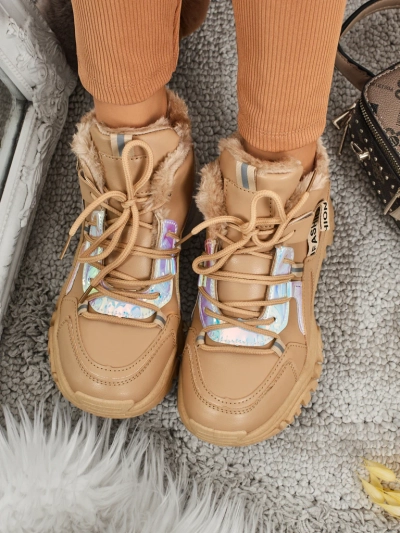 Royalfashion Dámské zateplené sneakers Potomi