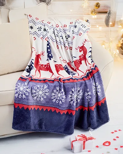 Royalfashion Vánoční přikrývka 160x200