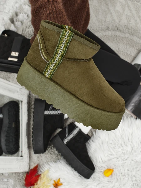 Krátké boty a'la sněhule dámské Althea