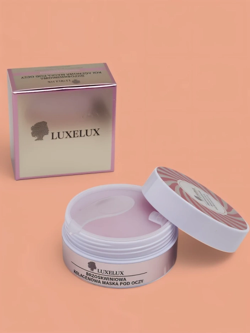 Luxelux персикові колагенові патчі для очей 60 шт.