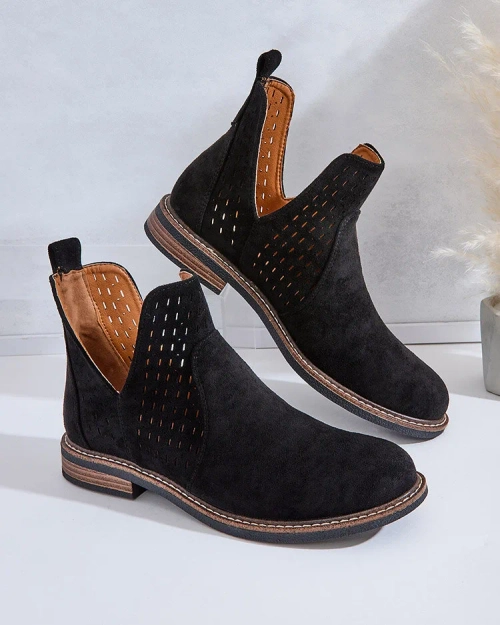 Жіночі черевики Ovilla з еко-замші Royalfashion