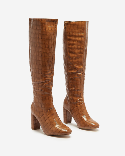 Жіночі черевики верблюжого кольору Mastiu- Взуття