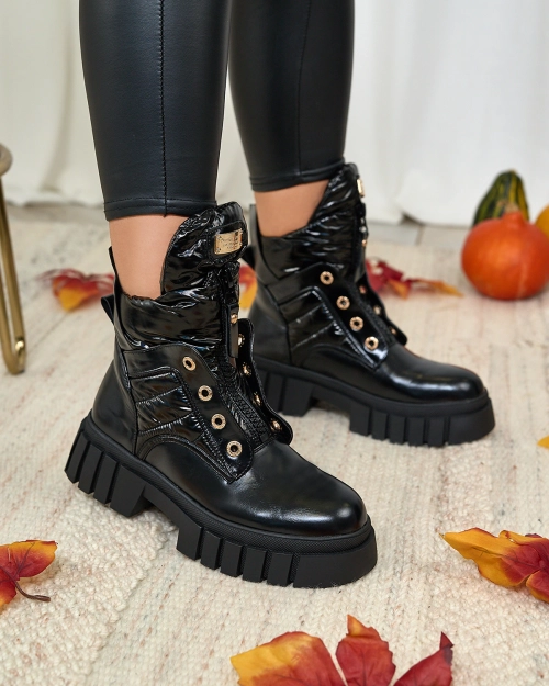 Жіночі черевики Royalfashion чорного кольору Selilka