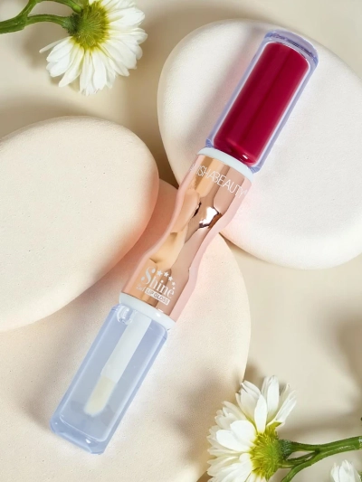 Rtěnka a Průhledný Lesk na rty 2 v 1 Ruby Woo
