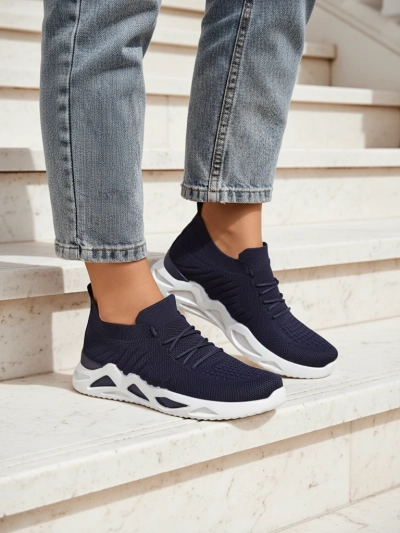 Royalfashion Materiálové dámské tenisky Kaenno