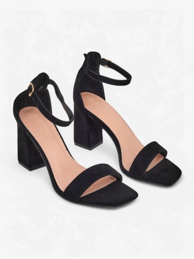 Royalfashion Dámské sandály z ekologické suede Qwadrat