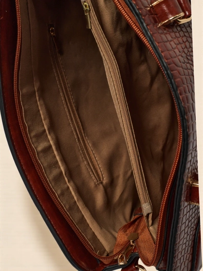 Dámská shopper kabelka z eko kůže s ražbou Iron Lace