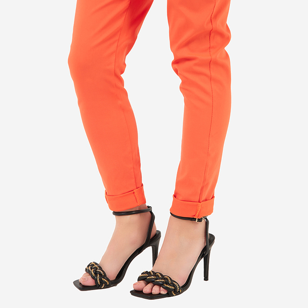 OUTLET Černé dámské sandály na vysokém podpatku Tenedi - Obuv