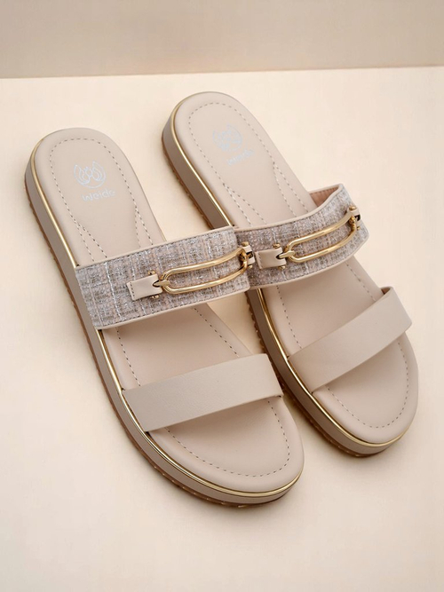 Royalfashion жіночі шльопанці на плоскій підошві Mamma