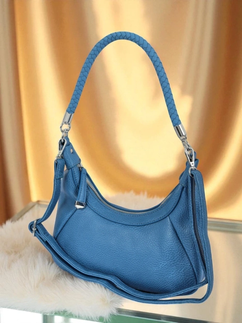 Royalfashion Маленька жіноча сумочка з екошкіри з декоративним ремінцем Lacquea