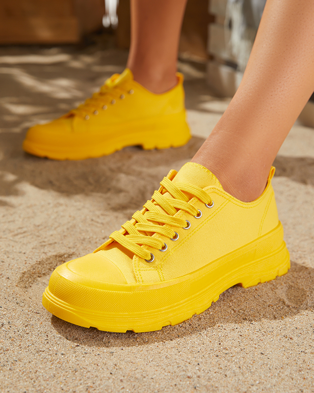 Žluté dámské sportovní tenisky Ctogi- Footwear