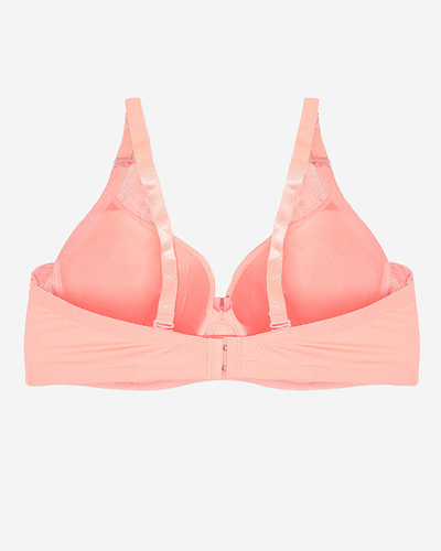 Růžová vycpaná podprsenka - Spodní prádlo