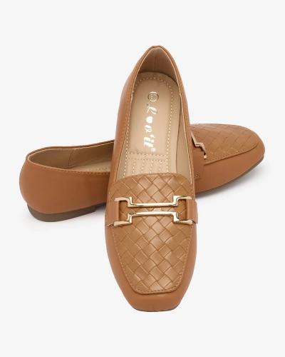 Мокасини Royalfashion Camel жіночі Bulerol
